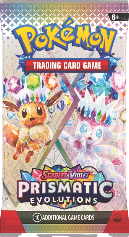 Pokemon Scarlet & Violet Prismatic Evolutions: Tech Sticker Collection Leafeon