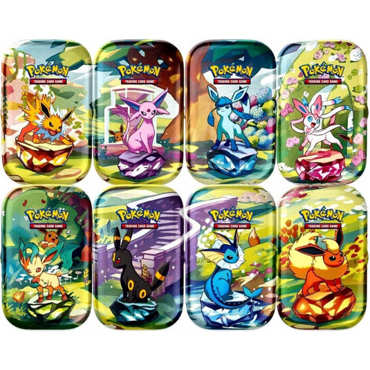 Pokemon Scarlet & Violet 8.5: Prismatic Evolutions Mini Tins