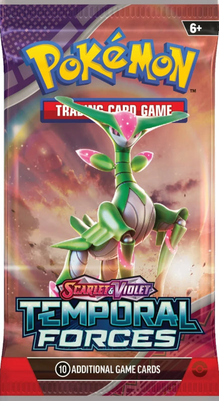 Pokemon Scarlet & Violet Temporal Forces: Booster Pack (10 Cards)